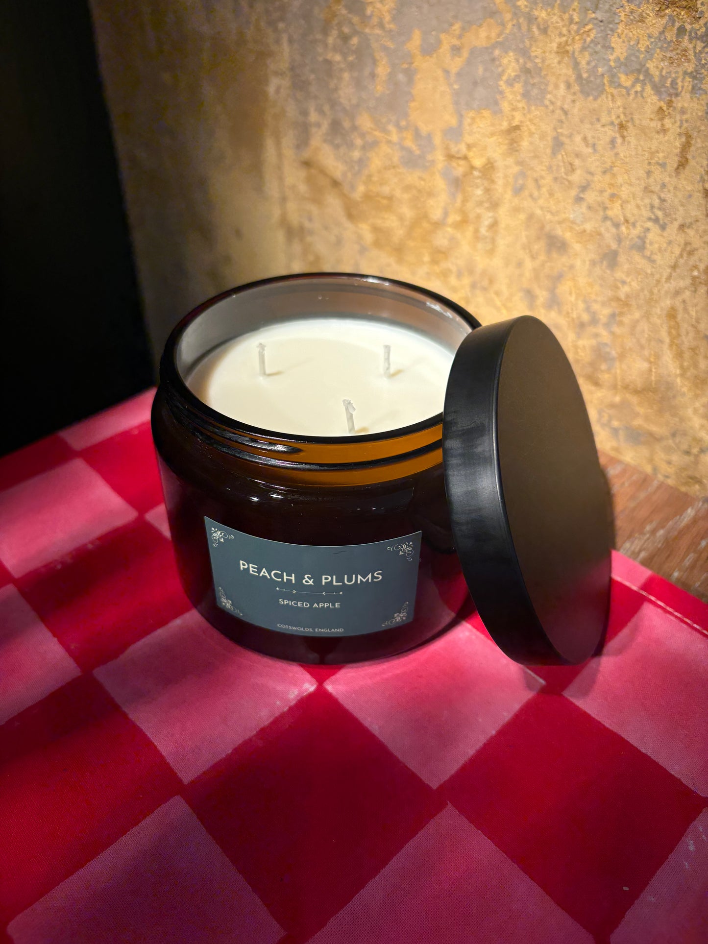 Spiced Apple 3 Wick Candle