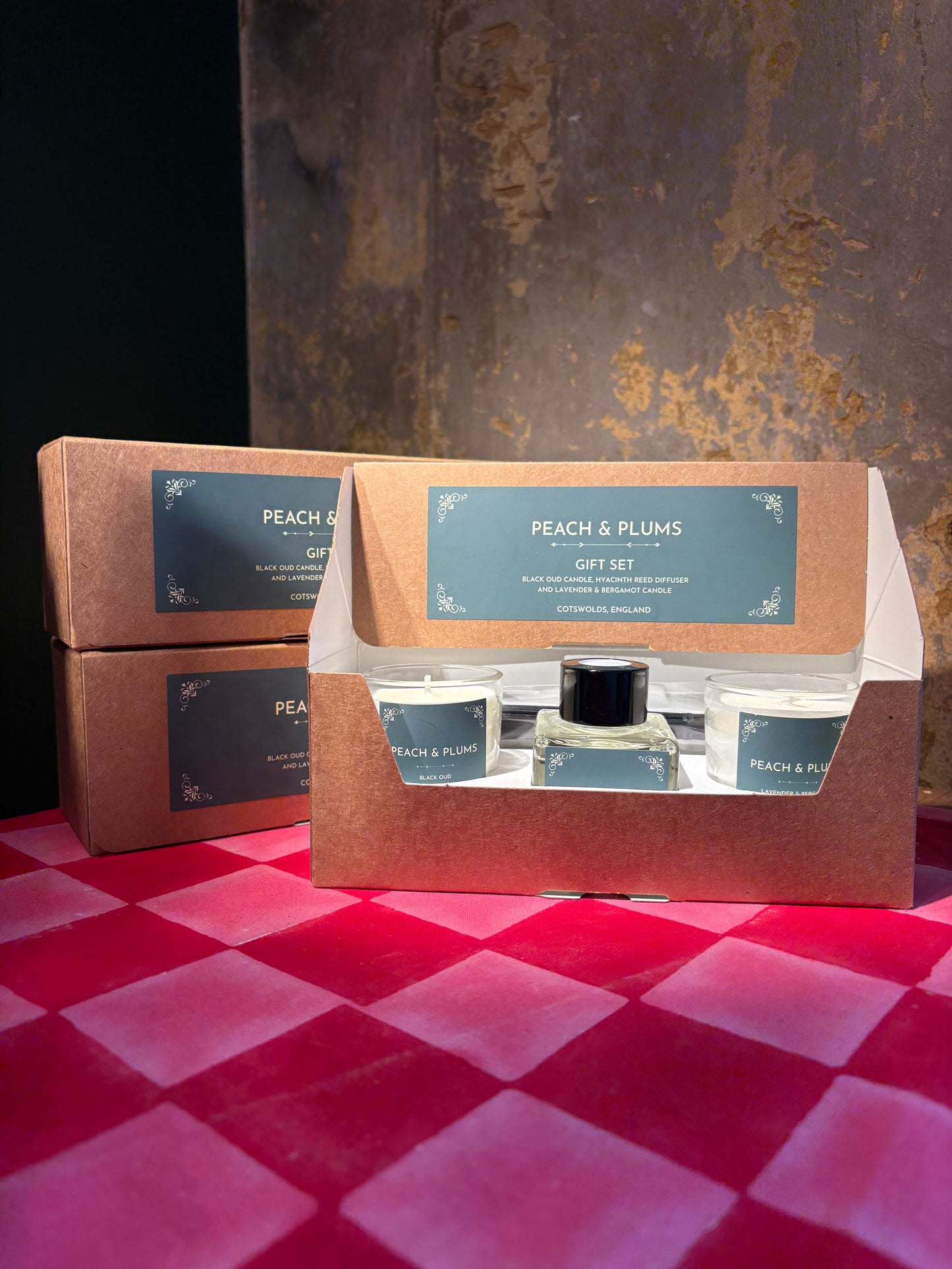 Candles & Reed Diffuser Gift Set