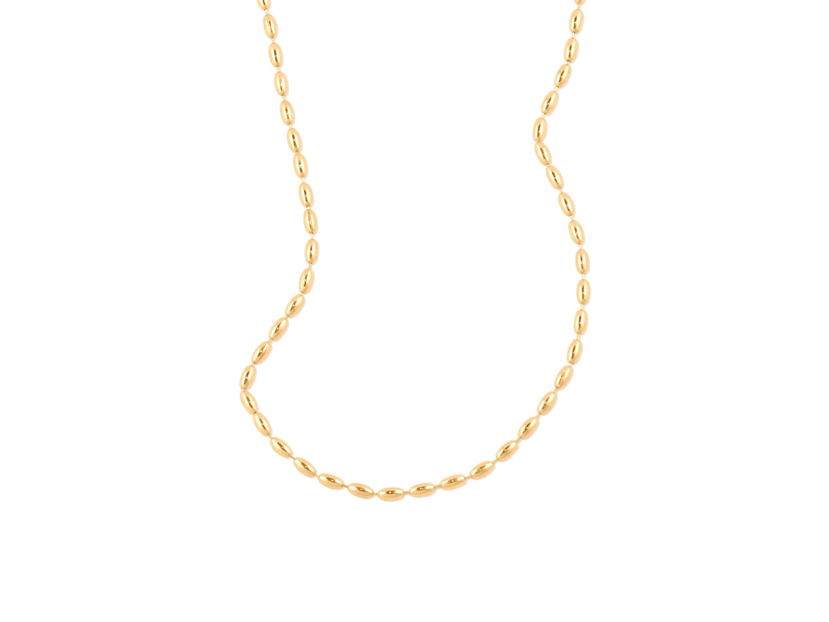 Layla Dotted Necklace Gold