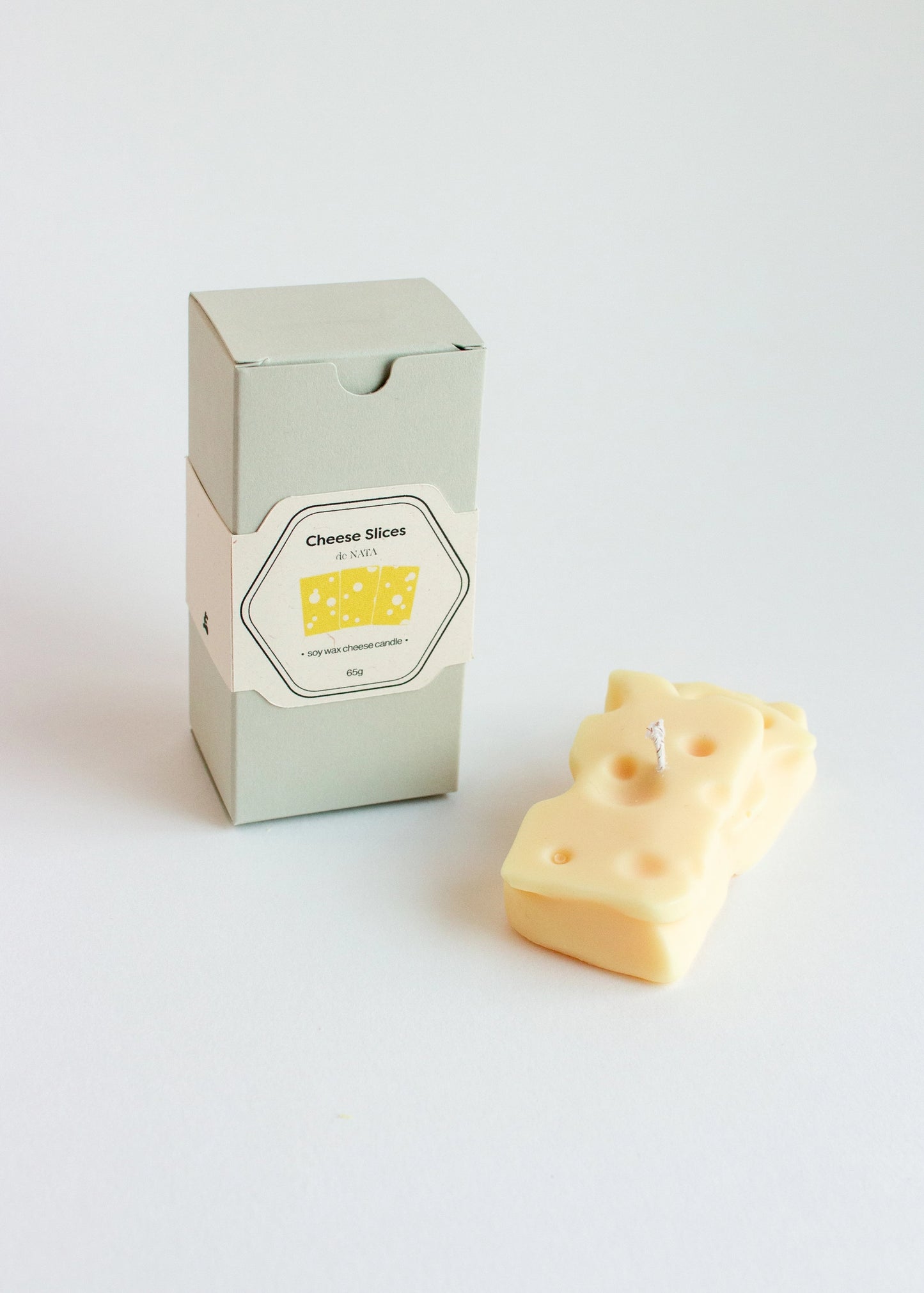 Cheese Slice Candle