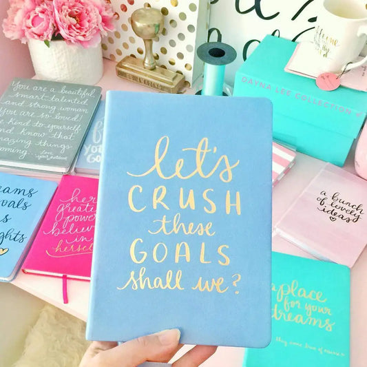 Crush These Goals Notebook