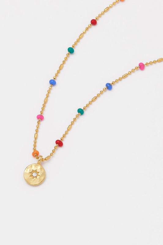 Rainbow Beaded Gold