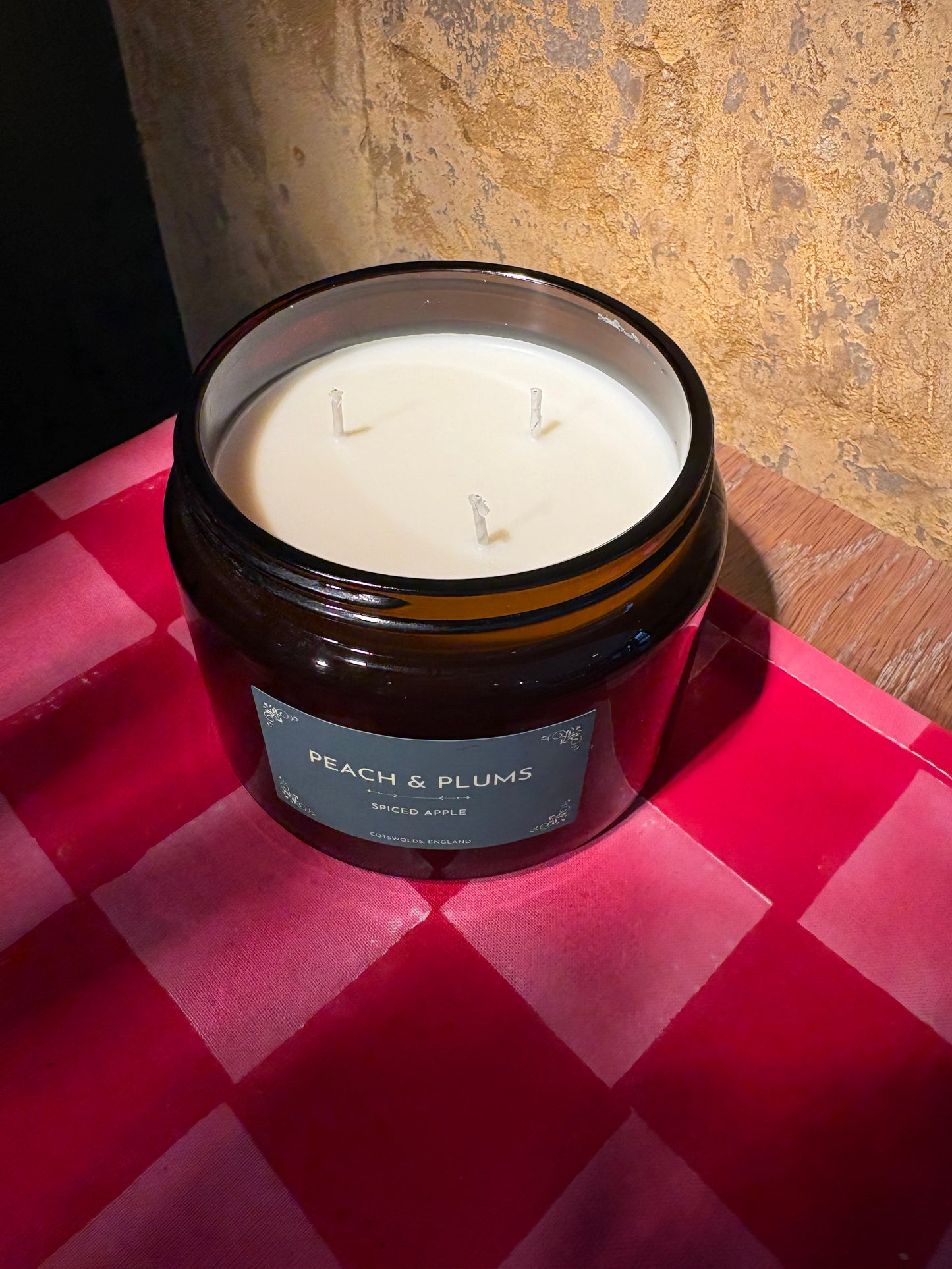 Spiced Apple 3 Wick Candle