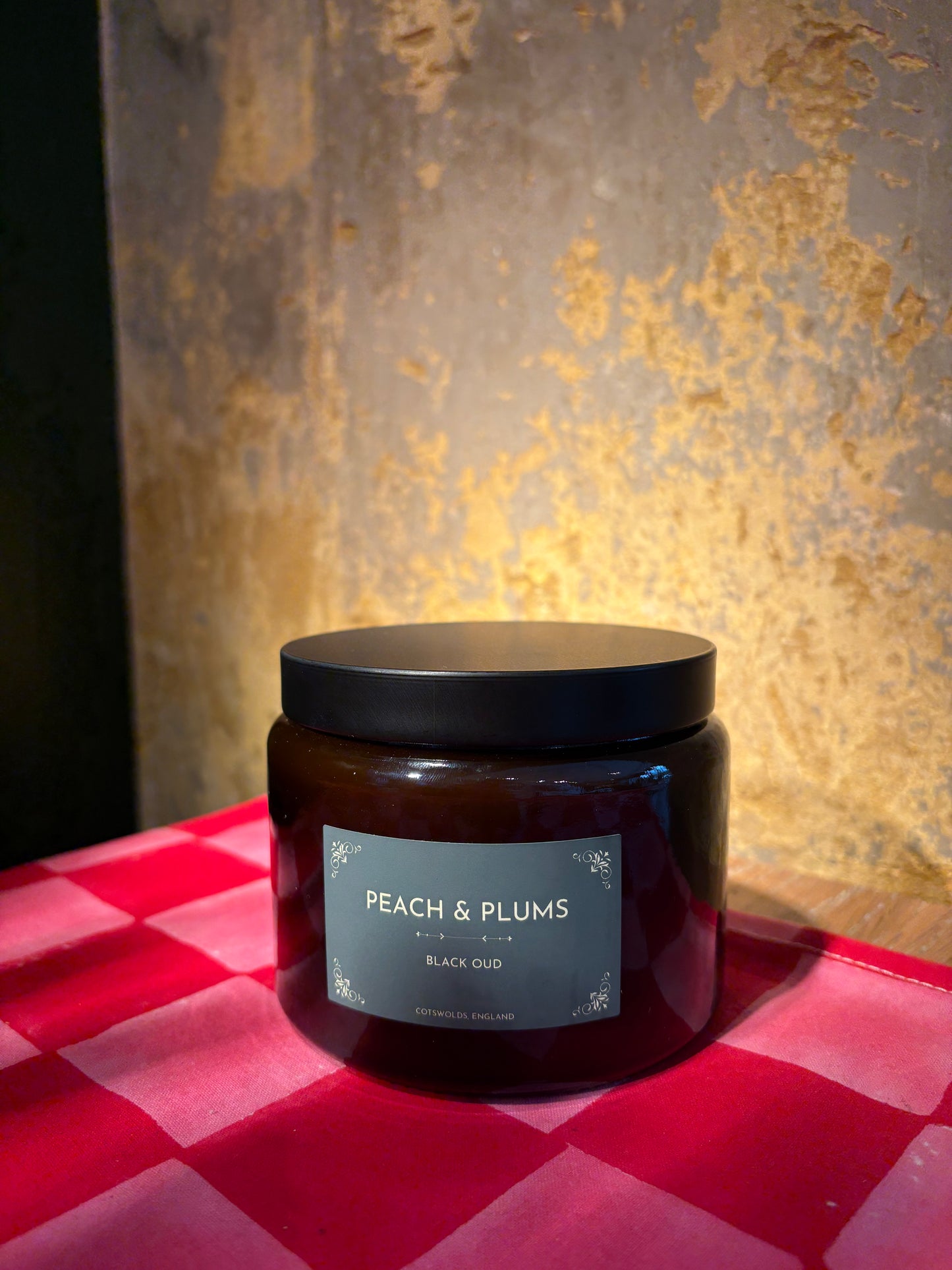 Black Oud 3 Wick Candle