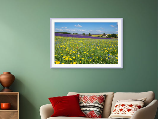 Cotswolds Wildflower And Lavender Fields