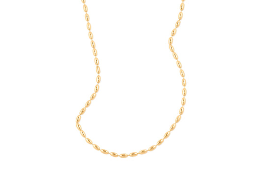 Layla Dotted Necklace Gold