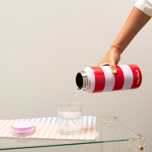 On-The-Go Red Bottle 1L