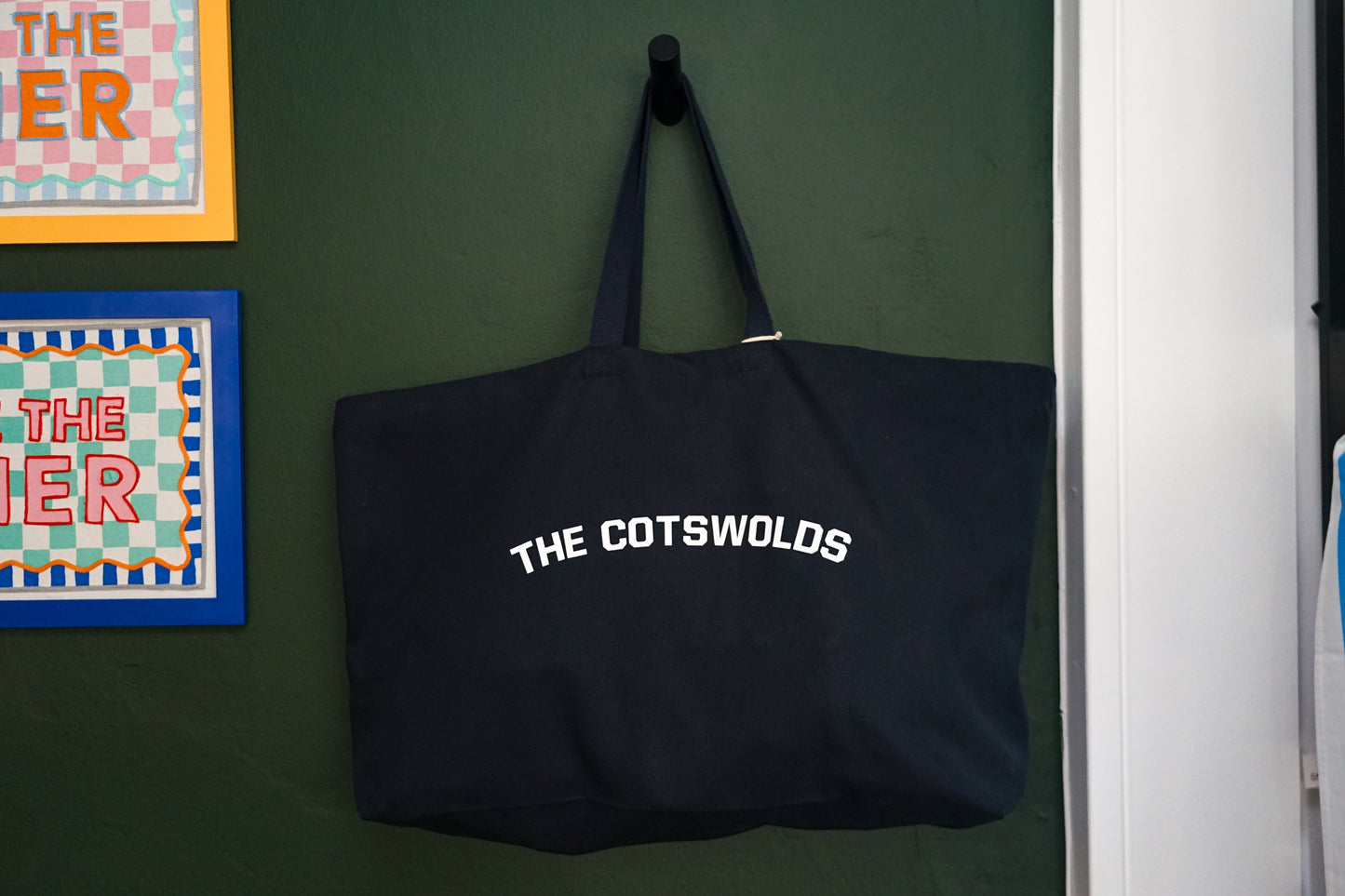 The Cotswolds Oversized Navy Bag