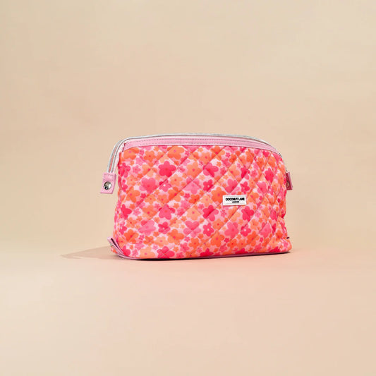 Pink & Orange Bloom Wash Bag