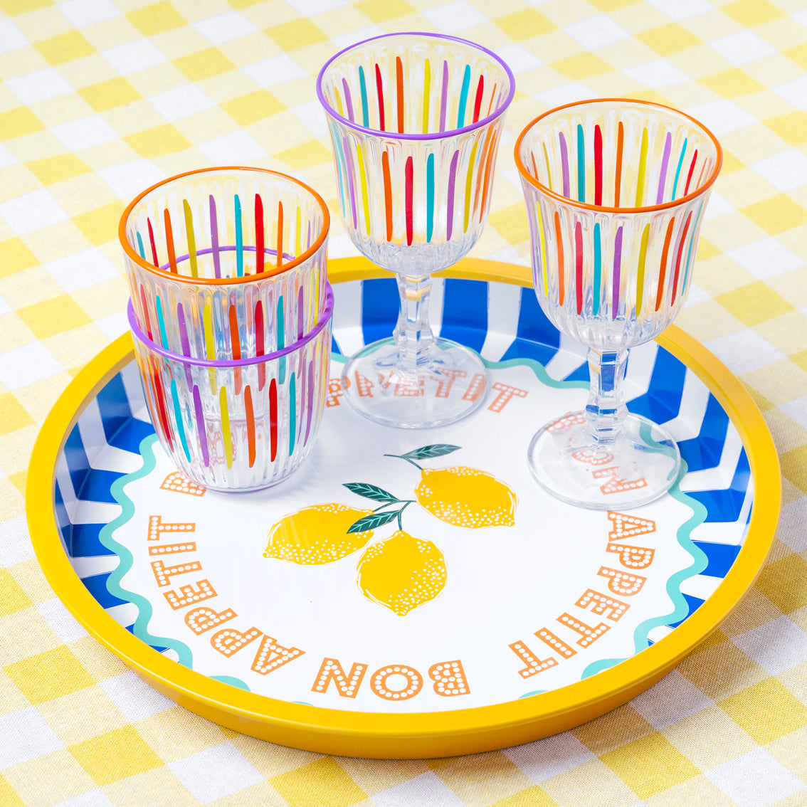 Lemon Bon Appétit Tray
