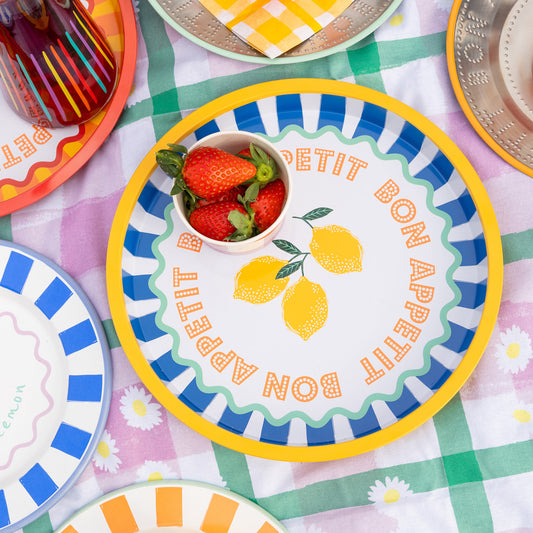 Lemon Bon Appétit Tray