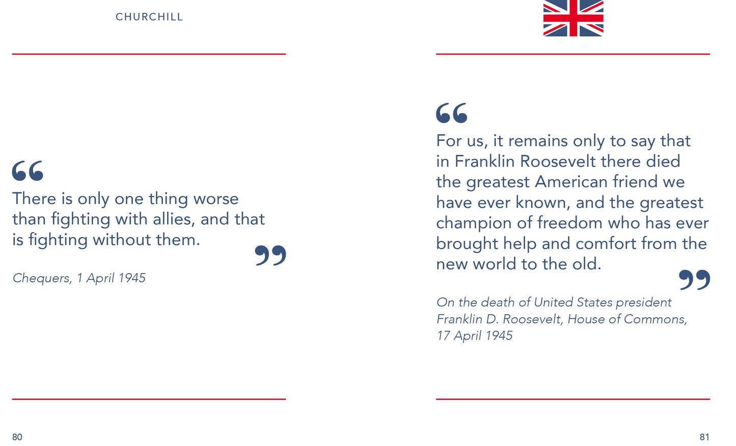 The Little Book Of Churchill