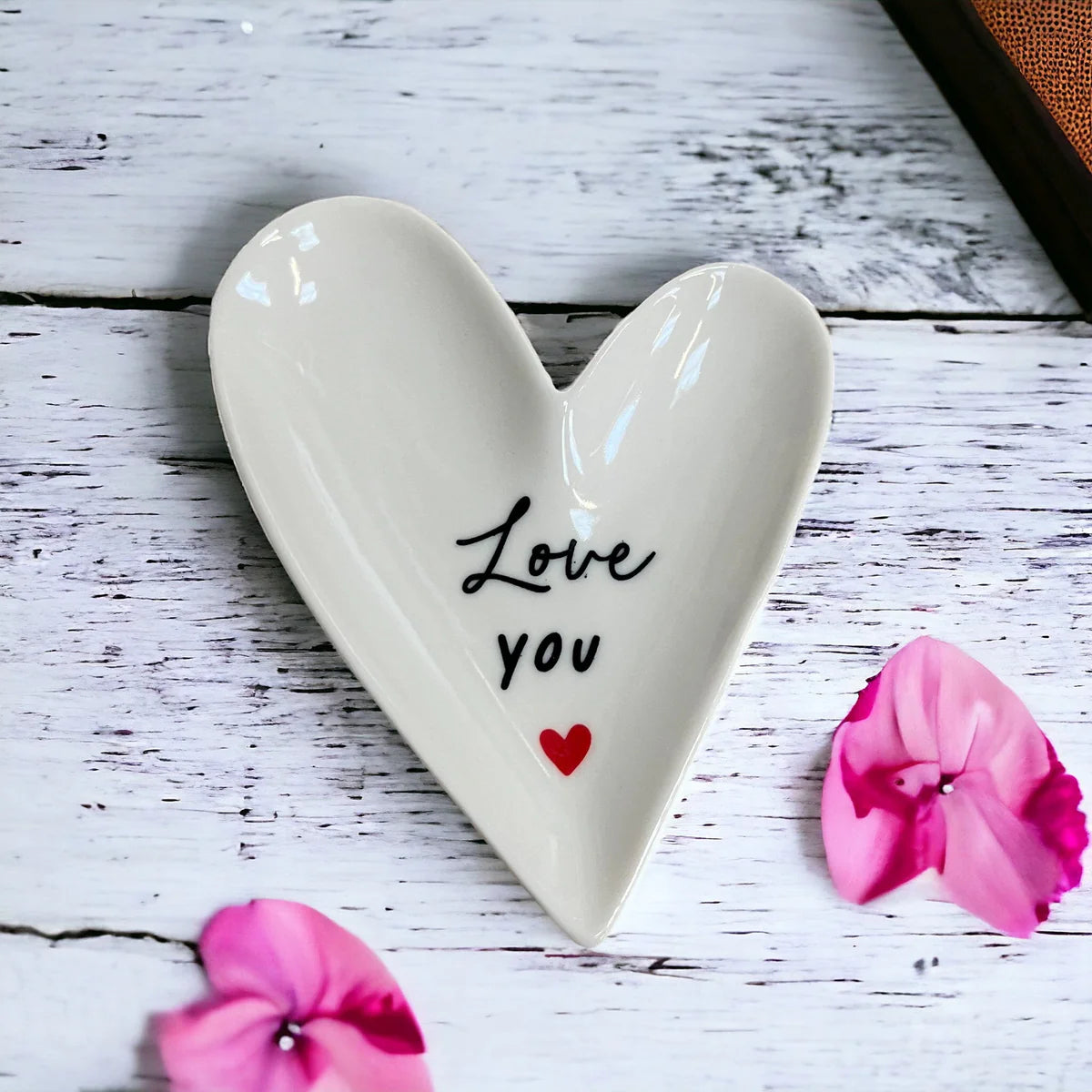 Love You Heart Trinket Dish