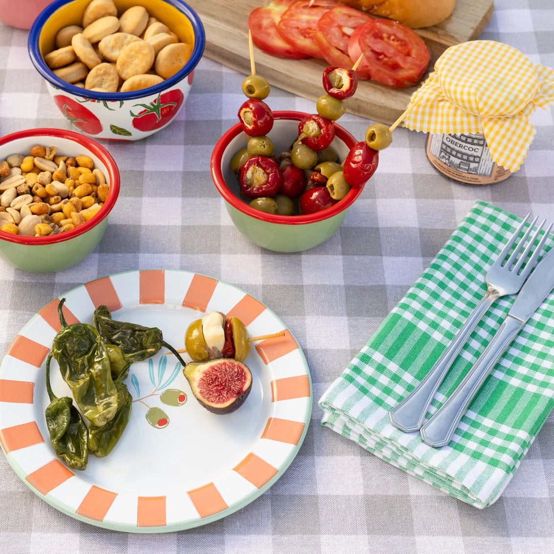 Olive Bon Appétit Plate