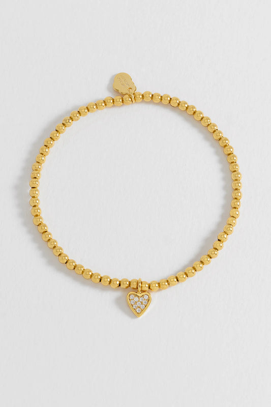Sienna Pave Heart